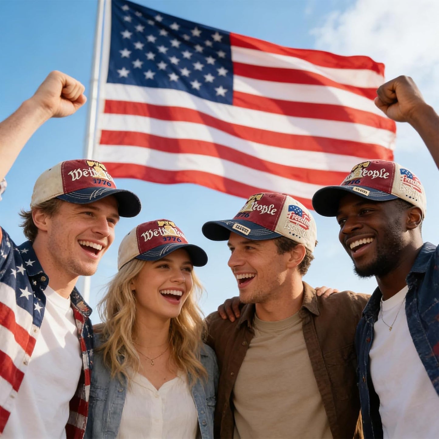 American Revolution Anniversary Cap