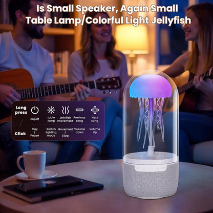 Bluetooth Jellyfish Speaker Lamp