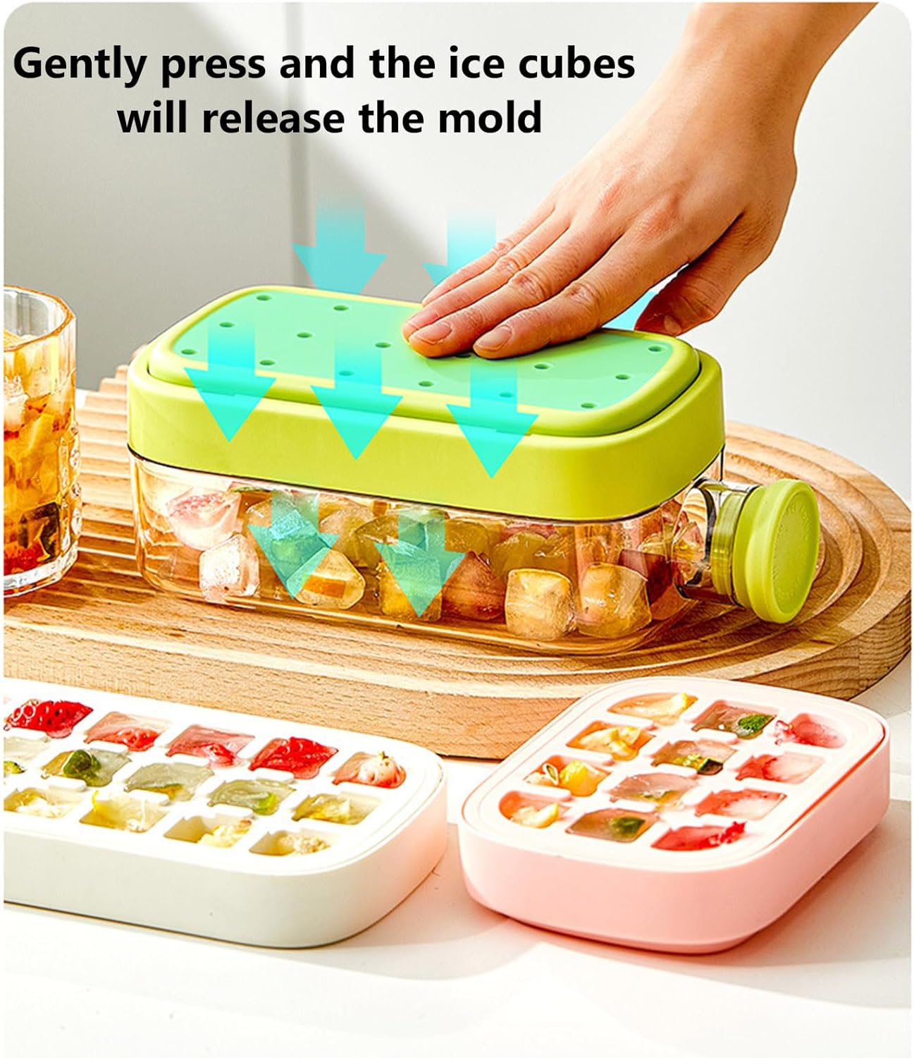 Ice Tray Water Bottle