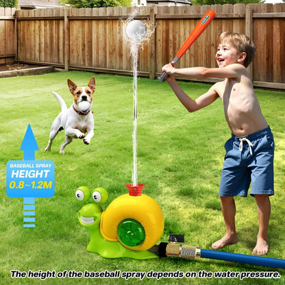 Baseball Water Sprinkler Toy