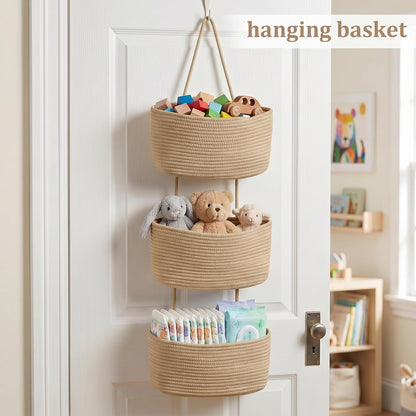 Wall-Mounted Cotton Storage Organizer