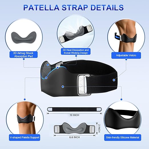 Silicone Knee Support Braces
