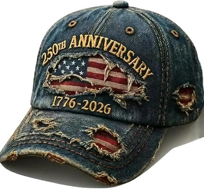 Patriotic Eagle Baseball Cap