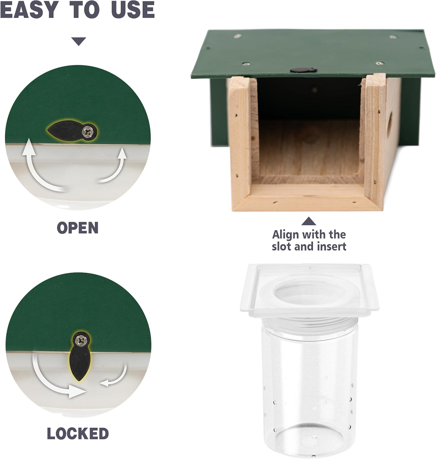 Outdoor Carpenter Bee Trap
