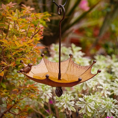 Hanging Bird Feeder Bath