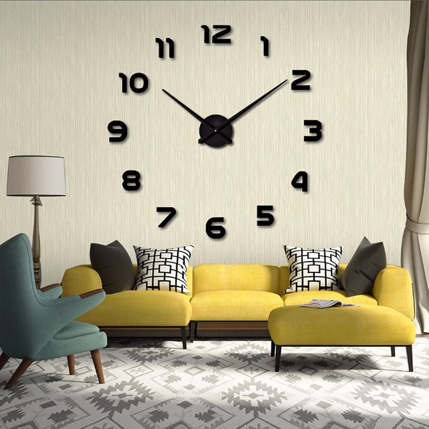 Arabic Numeral Wall Clock