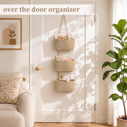 Wall-Mounted Cotton Storage Organizer