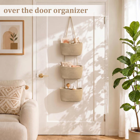 Wall-Mounted Cotton Storage Organizer