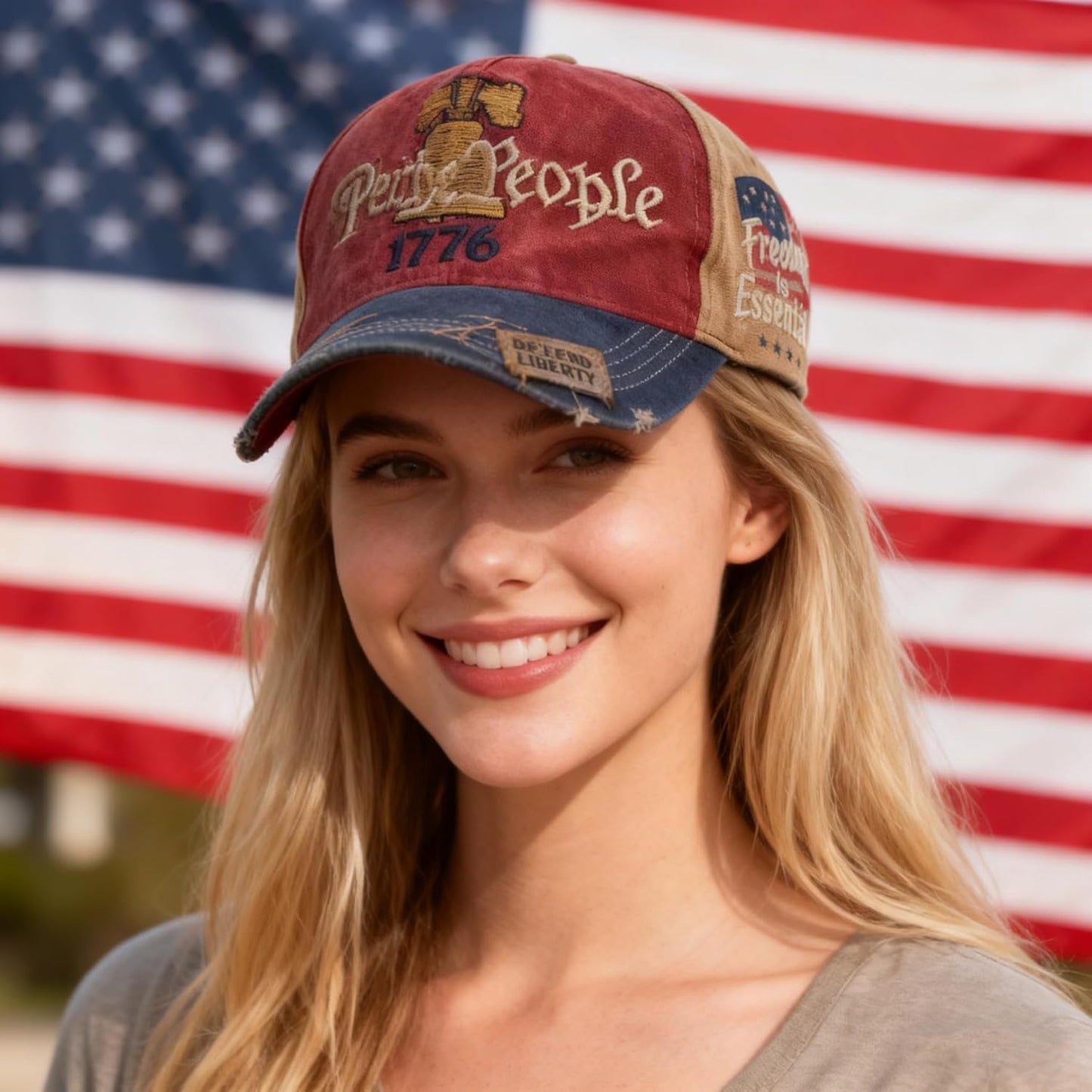 American Revolution Anniversary Cap