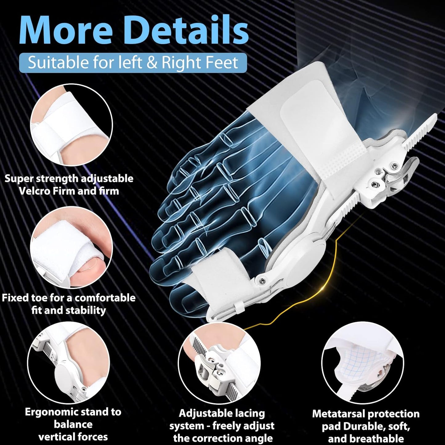 Adjustable Bunion Corrector Splint