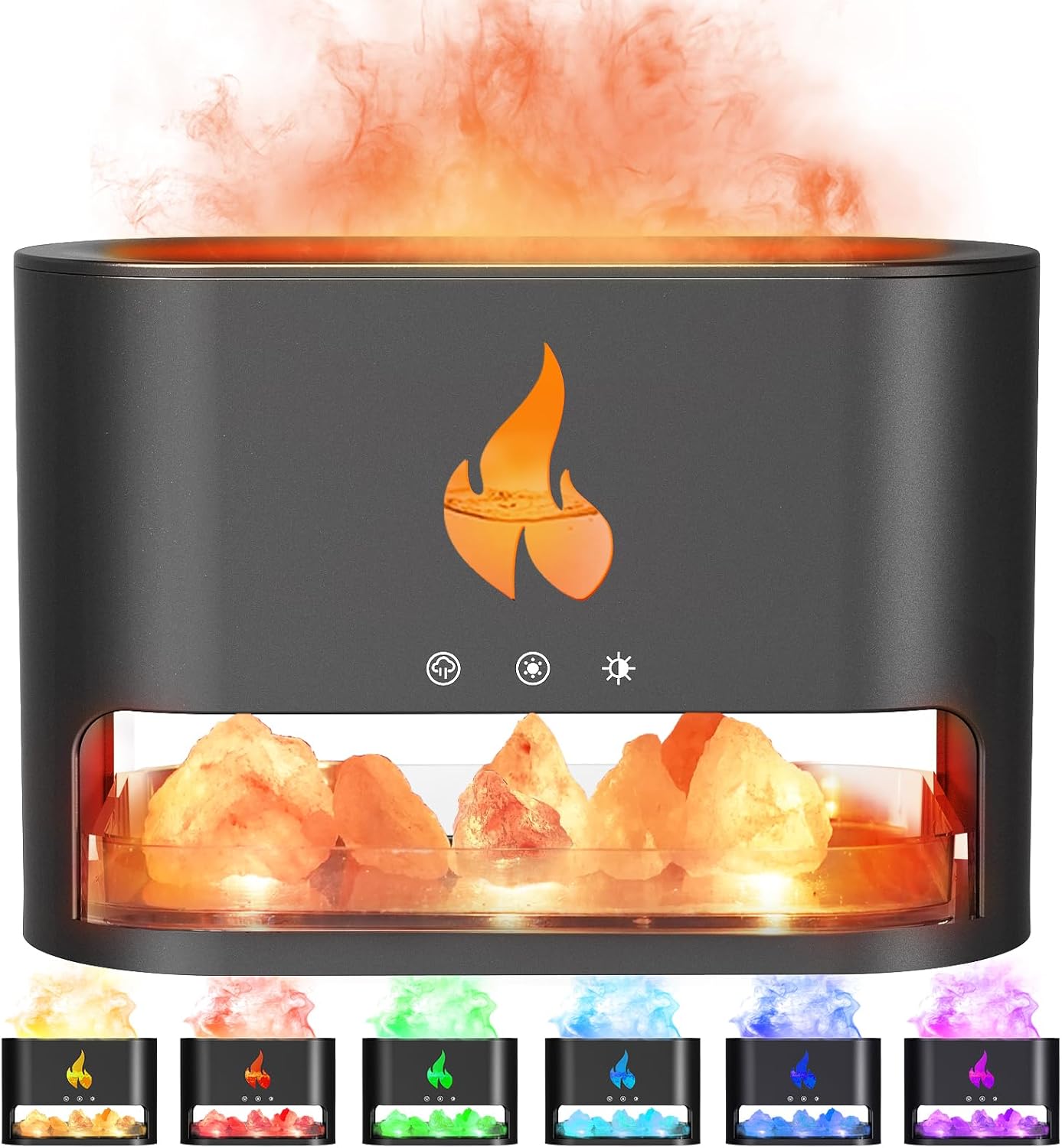 Himalayan Salt Fireplace Humidifier