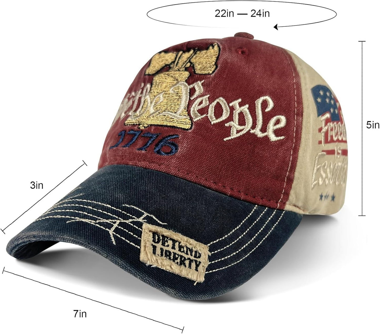 American Revolution Anniversary Cap