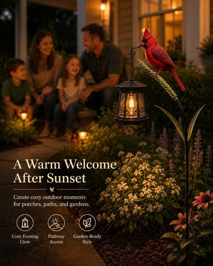 Cardinal Solar LED Light