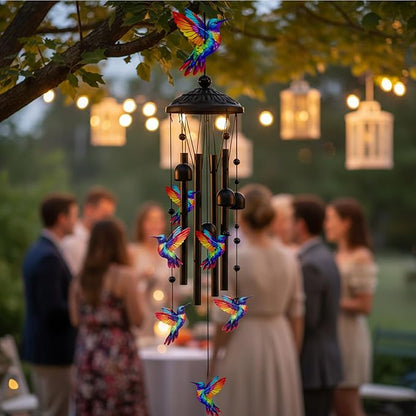 Hummingbird Metal Wind Chime