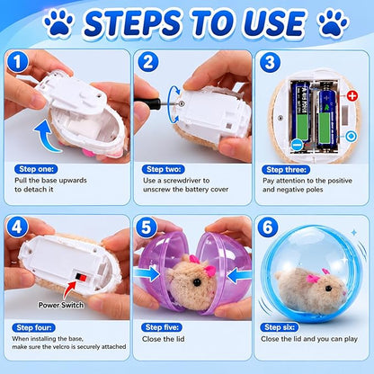 Interactive Spinning Pet Toys