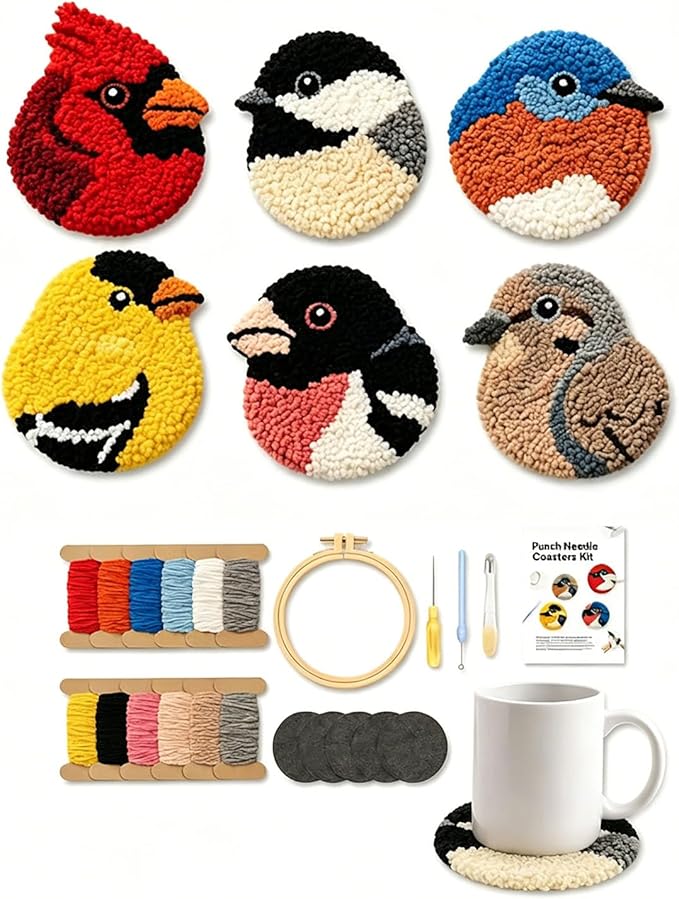 Beginner Bird Coaster Kit