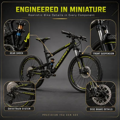 DIY Mountain Bike Model Kit Build, Display & Collect