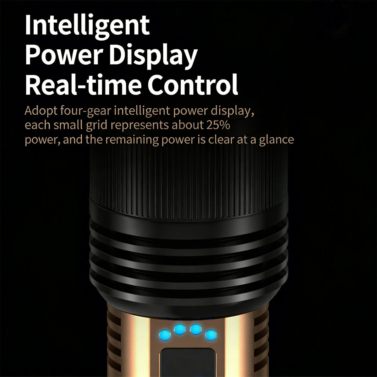 Rechargeable Outdoor Long-Range Ultra-Bright Laser Flashlight