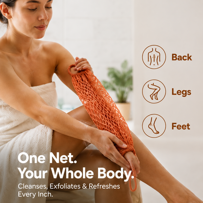 Authentic African Exfoliating Net Bath Sponge