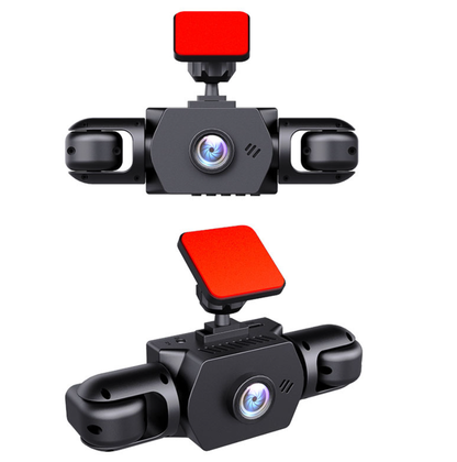 4K 360 Smart Dash Cam System Full View, Night Vision & Loop Recording