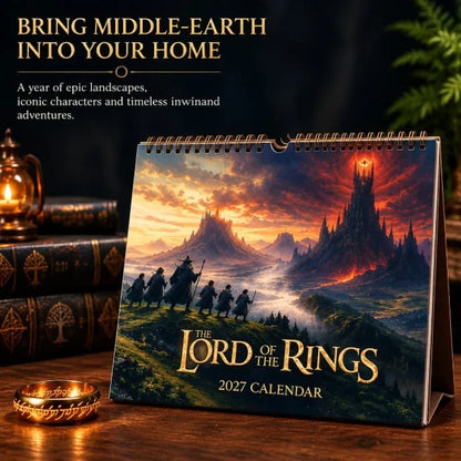 The Lord of the Rings 2027 Wall Calendar