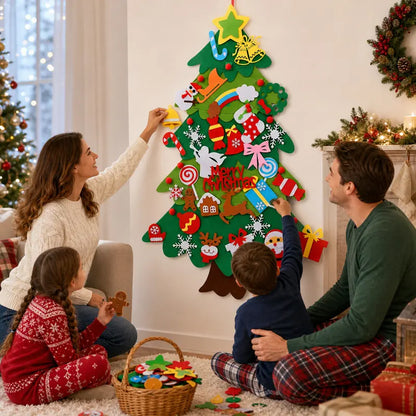 3.3FT DIY Felt Christmas Tree