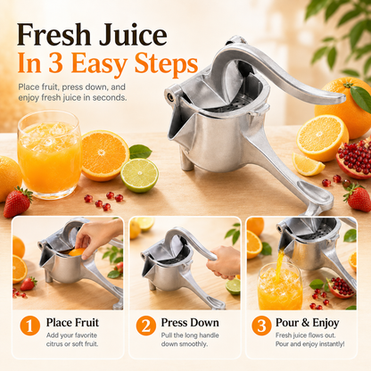 Fruit Juicer Ready to enjoy fresh juice anytime