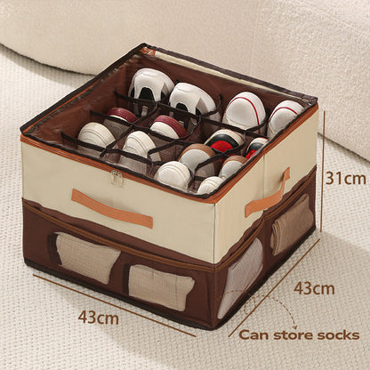 Clear-Lid Shoe Storage Box