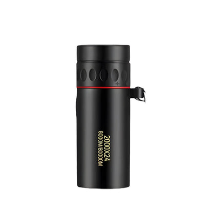 16x52 High Definition Monocular Telescope with Smartphone Adapter Waterproof FMC Multi Layer Lens Portable Long Range