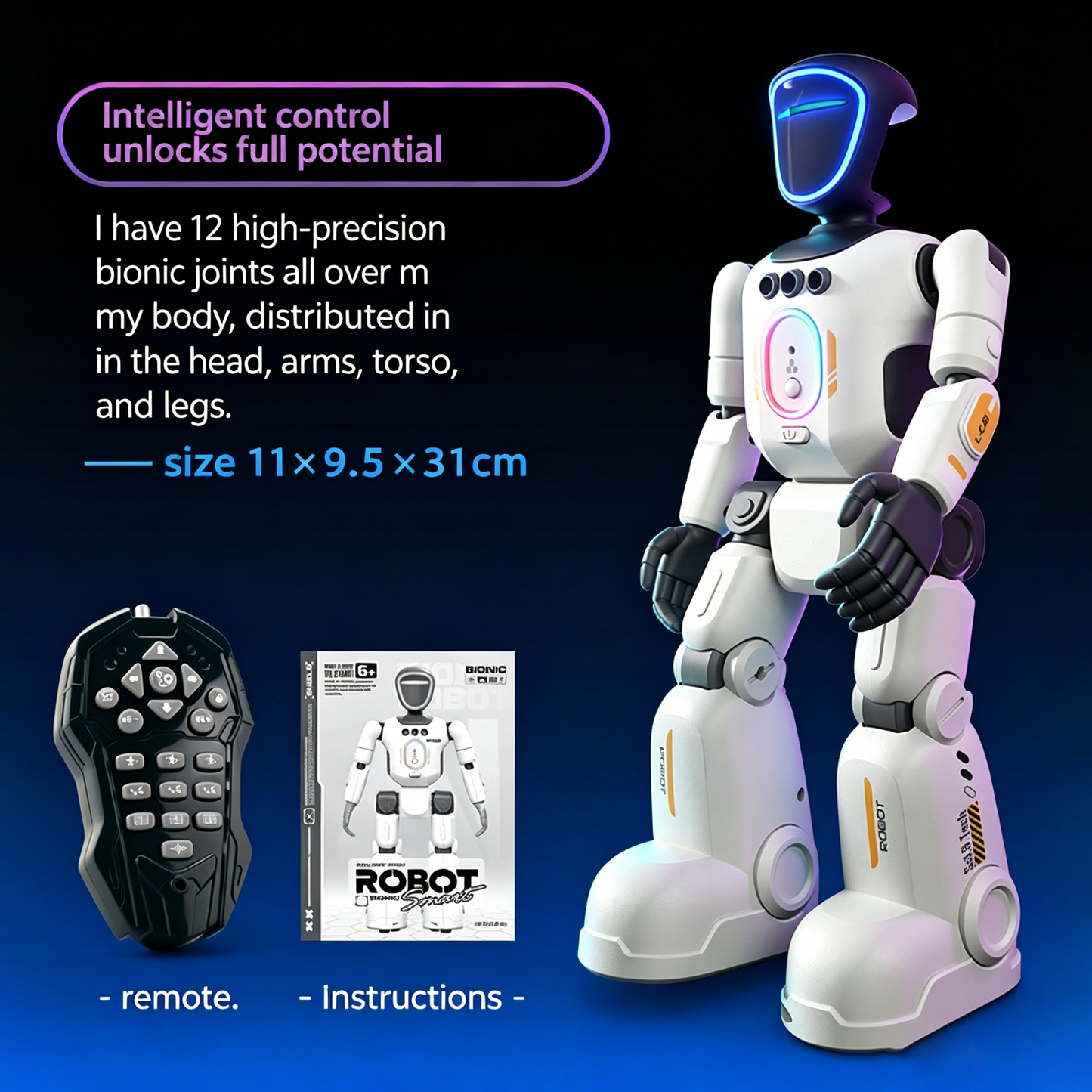 Interactive Humanoid AI Robot