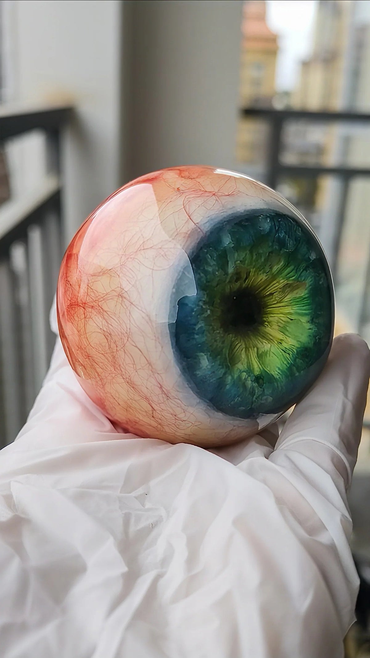 Hyper-Realistic Monster Eye Decor