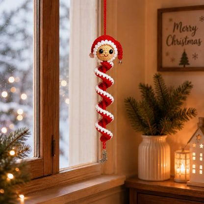 Crochet Snowman Spiral Oranment DIY Kit