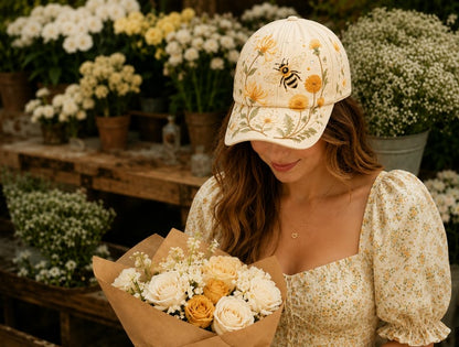 Garden Morning Cap