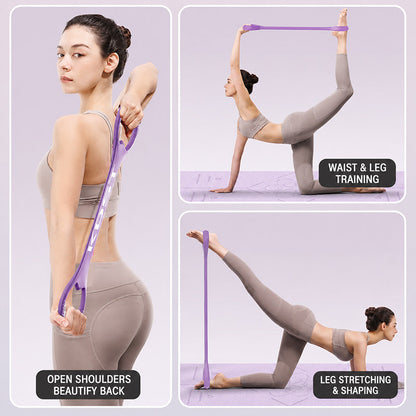 Figure 8 Resistance Bands Silicone Exercise Bands for Women