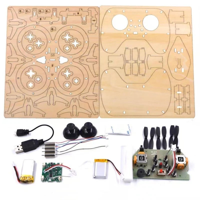Kids Wooden Drone Kit