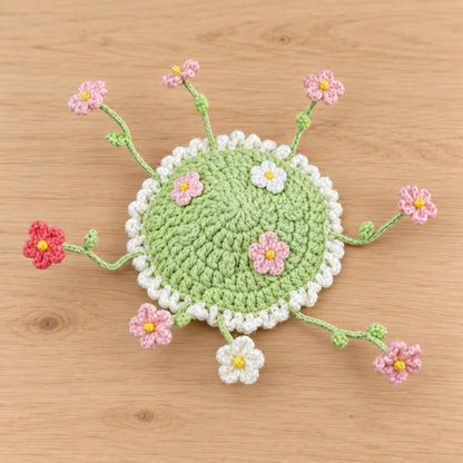 Handmade Floral Coaster