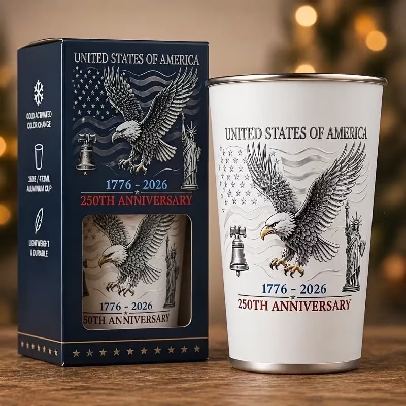 Color-Changing Patriotic Beer Cup