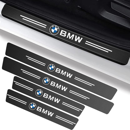Door Sill Protectors with Logo Front Doors, Rear Doors & Trunk