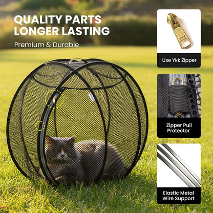 Portable 360 Cat Playpen Their Safe Little Space Anywhere
