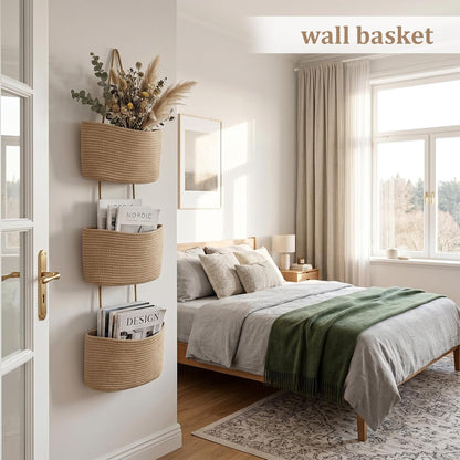 Wall-Mounted Cotton Storage Organizer
