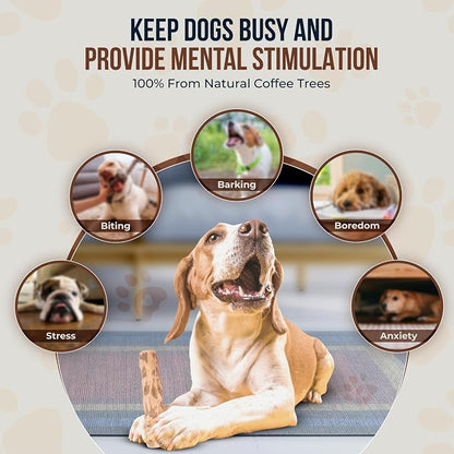 Coffee Wood Dog Chews