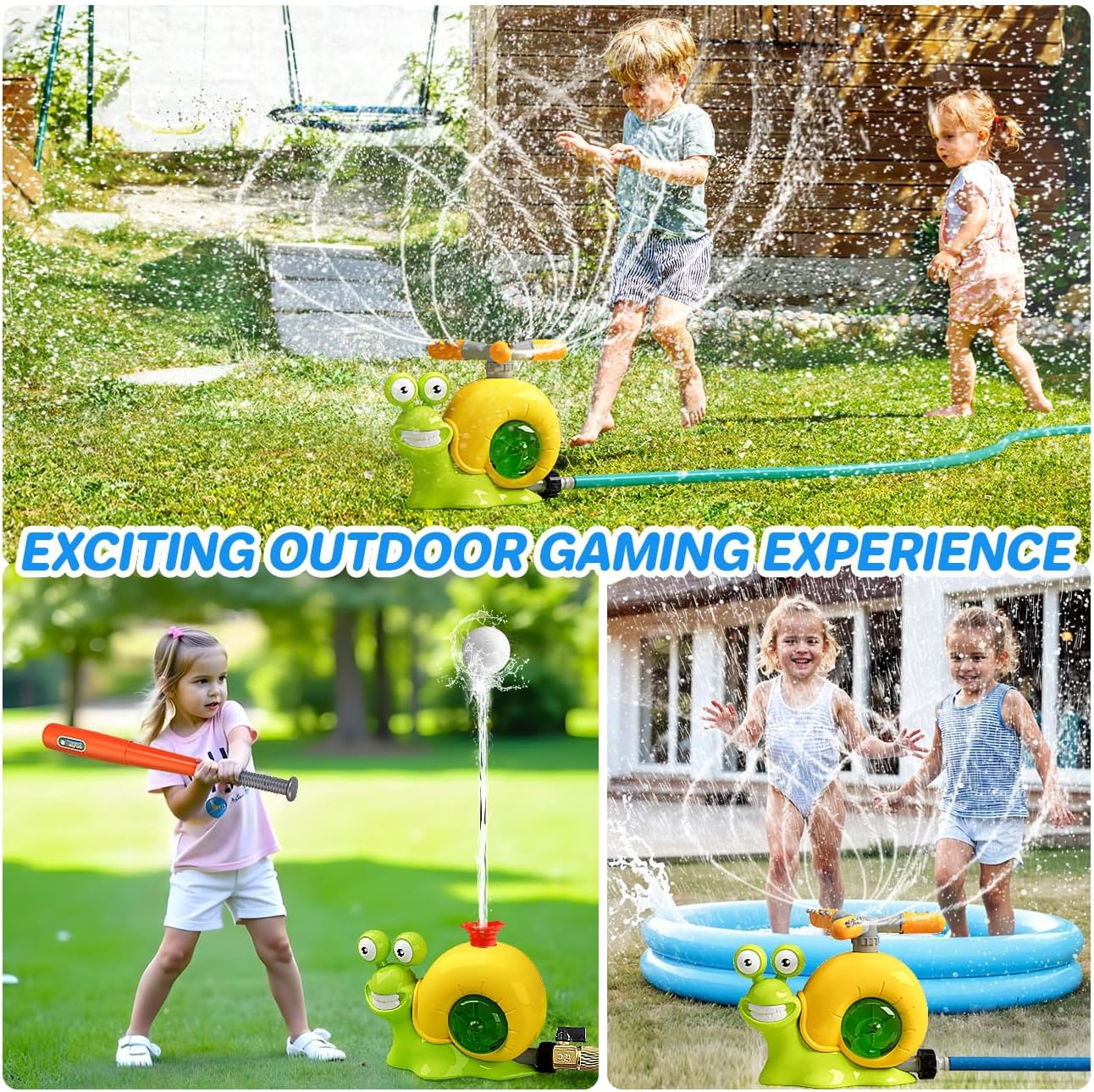 Baseball Water Sprinkler Toy
