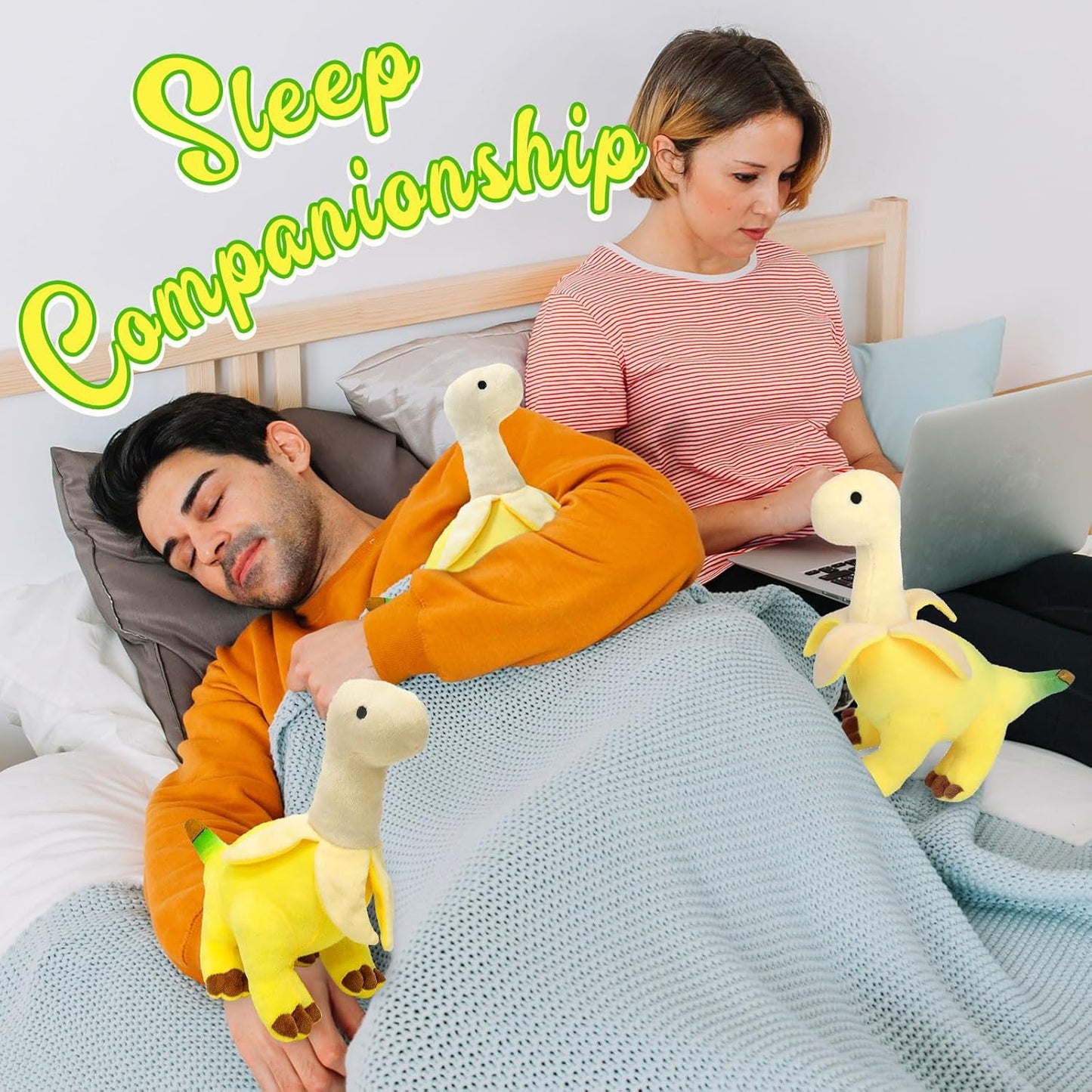 Banana Dinosaur Plush Toy