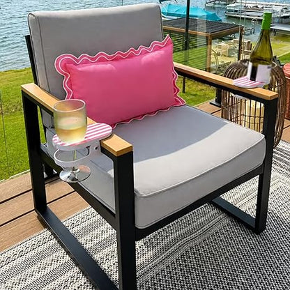 Clip-On Spill-Proof Beverage Holder