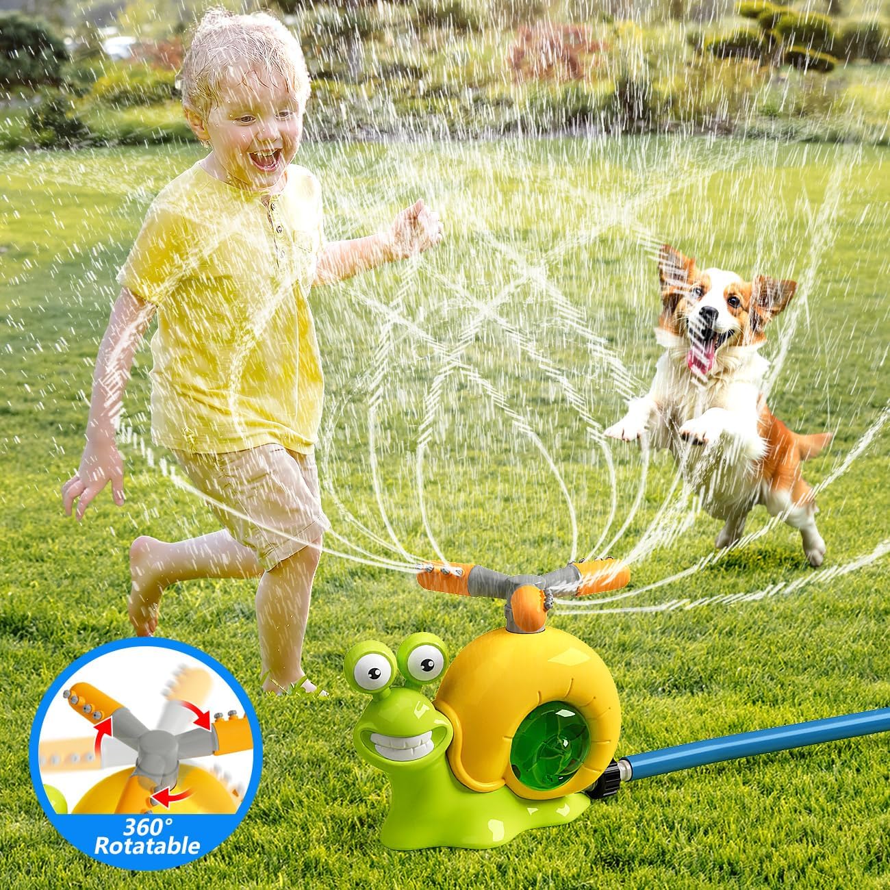 Baseball Water Sprinkler Toy