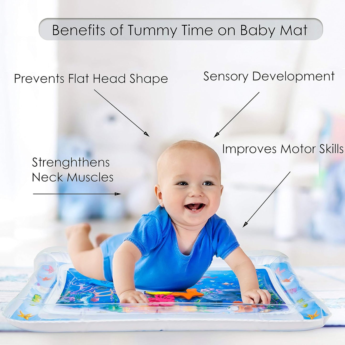 Inflatable Ocean Sensory Play Mat