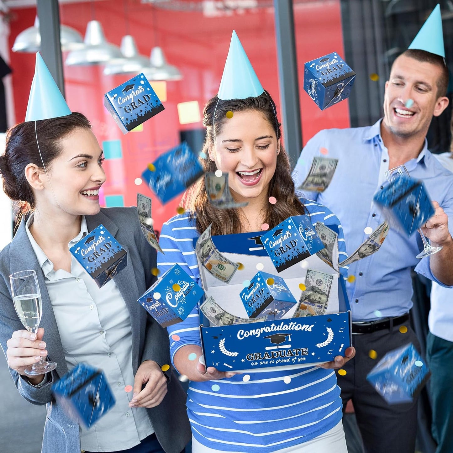 Graduation Explosion Gift Box