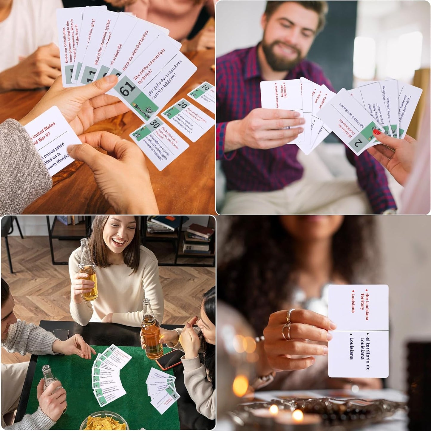 Bilingual Citizenship Test Flashcards