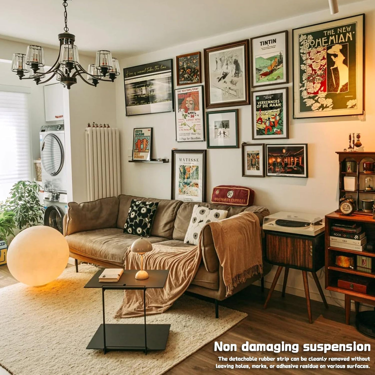 Damage-Free Sticky Picture Hanging Strips