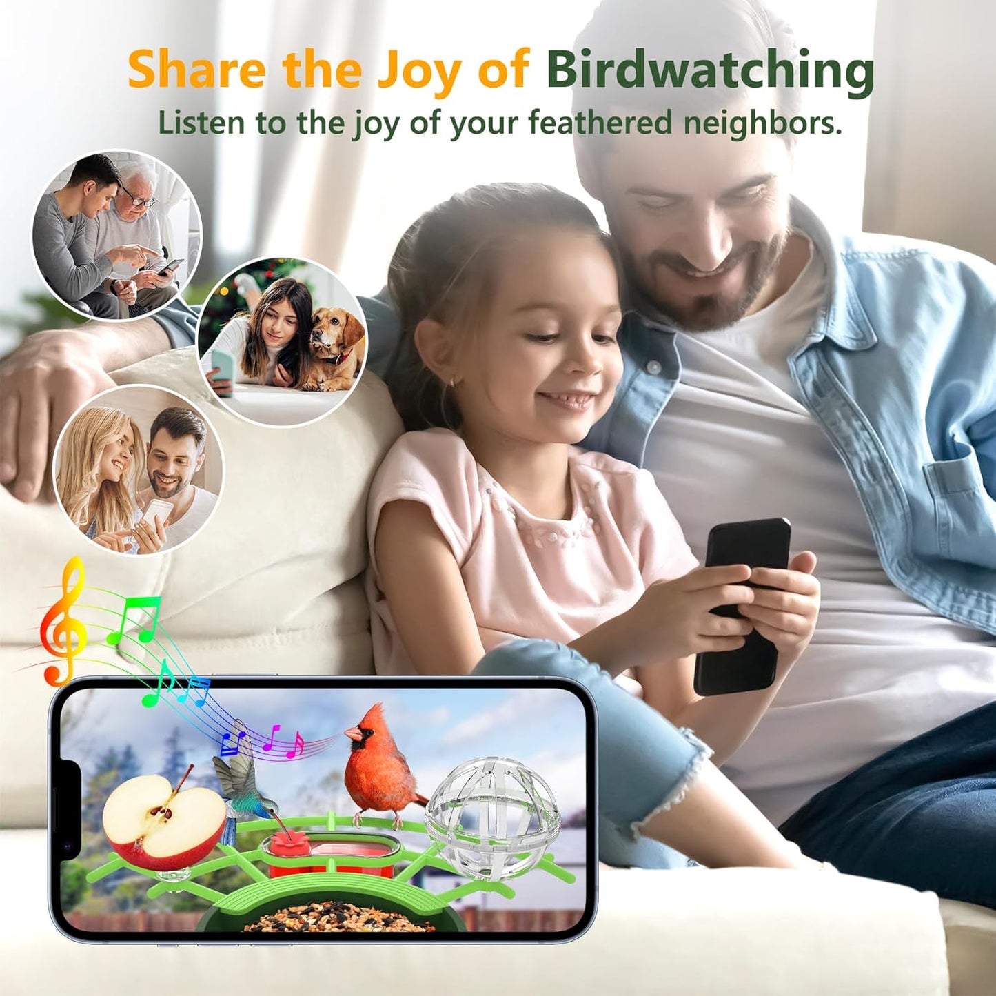 Smart Camera Bird Feeder